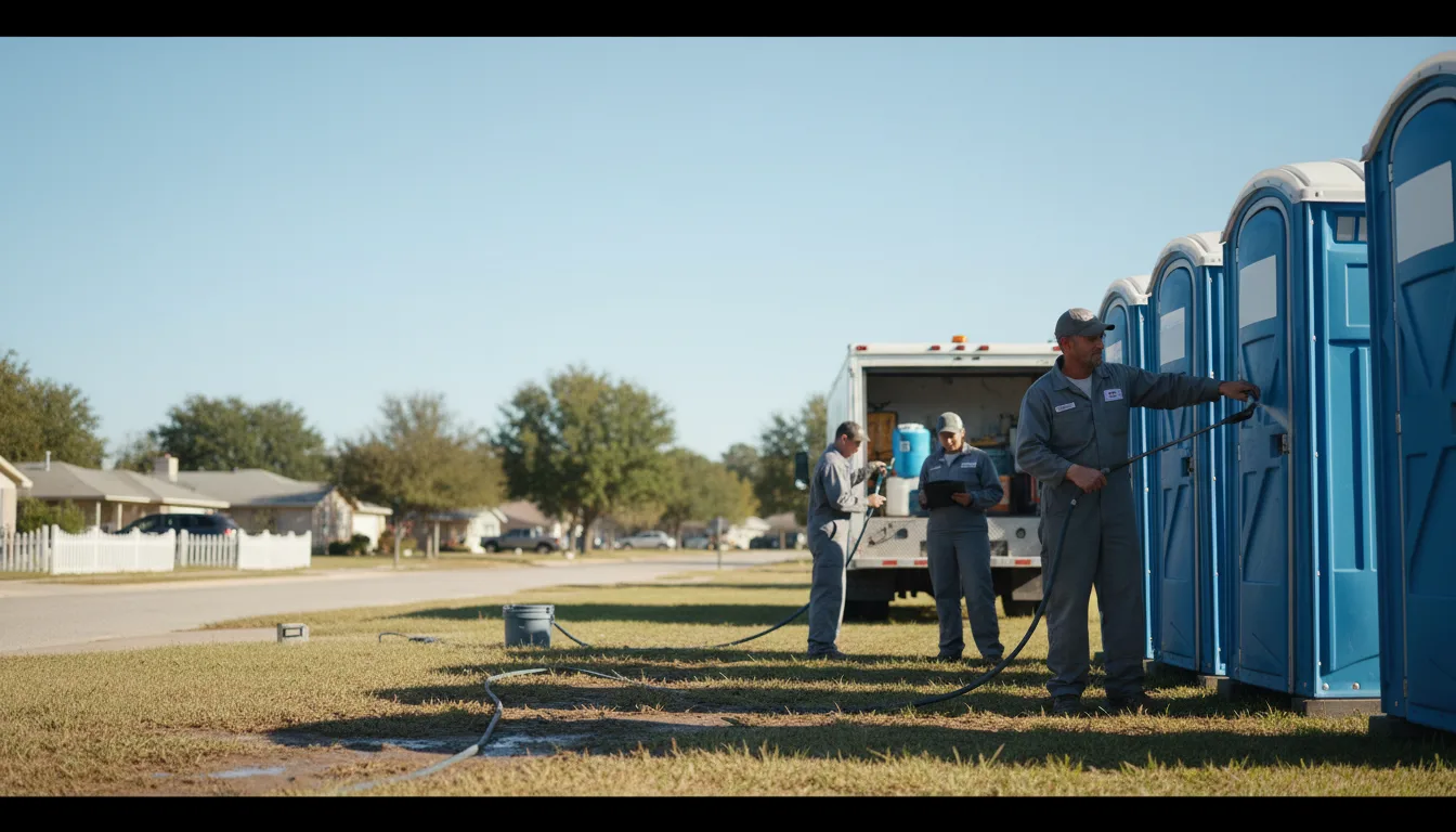 Long-Term Portable Toilet Rental in Harvey, LA near me